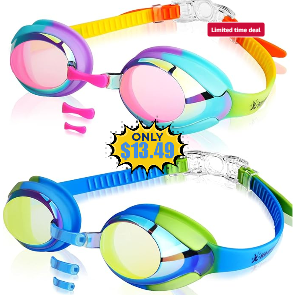 Keary Kids Swim Goggles Deal: Save 10%