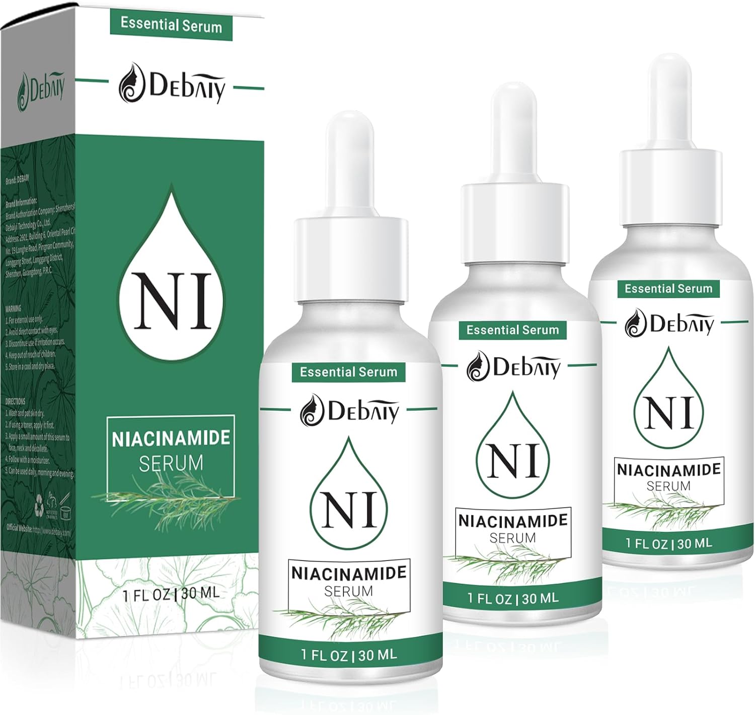 5% Niacinamide Serum 3-Pack on Amazon with 51% discount