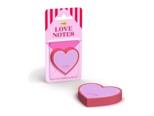 Post-it Heart Sticky Notes Deal at Woot: Just $1.00