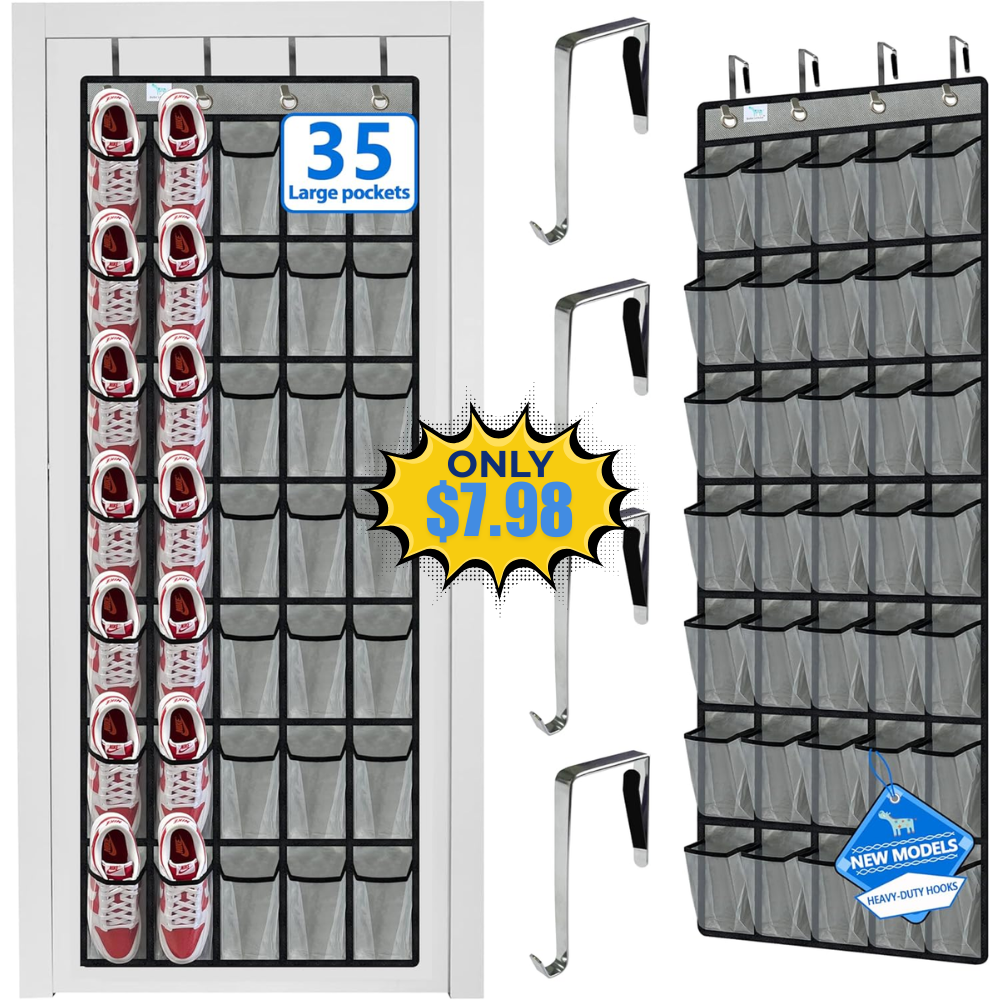Over the Door Shoe Organizer Promo: Save at Store
