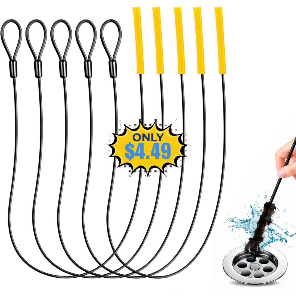 Drain Snake Hair Drain Clog Remover 35 Inch Deal: Save 5%
