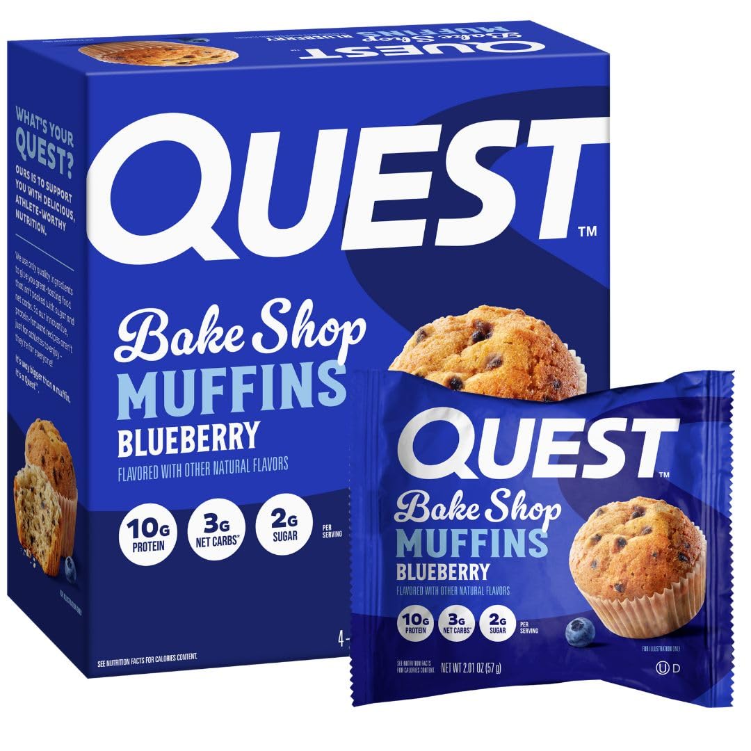 Quest Nutrition Blueberry Muffins Only $5.33 (Reg. $8.88) at Amazon