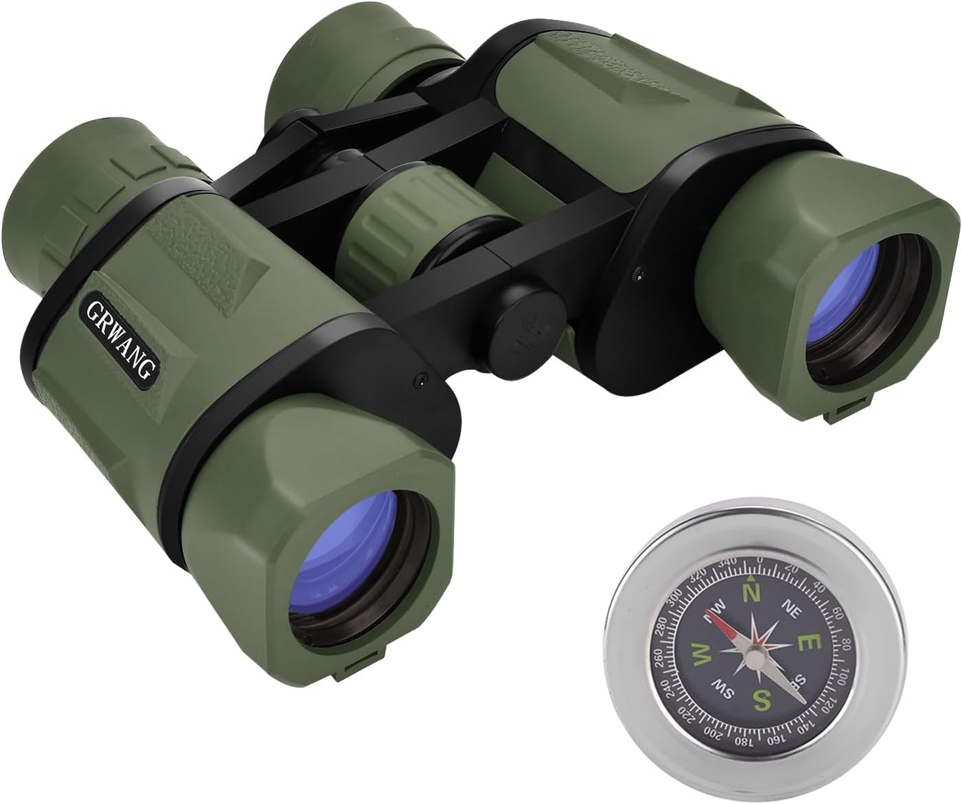 GRWANG 10x40 Professional HD Binoculars on Amazon, green, waterproof and shockproof
