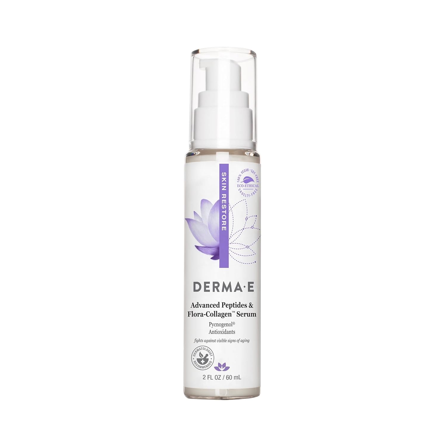 DERMA E Advanced Peptides and Vegan Flora-Collagen Serum Onl deal at Amazon