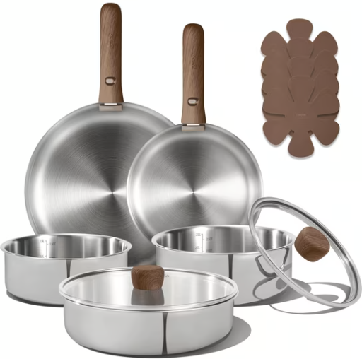 Walmart Home Pick: Carote Tri-Ply Stainless Steel Cookware S deal at Walmart