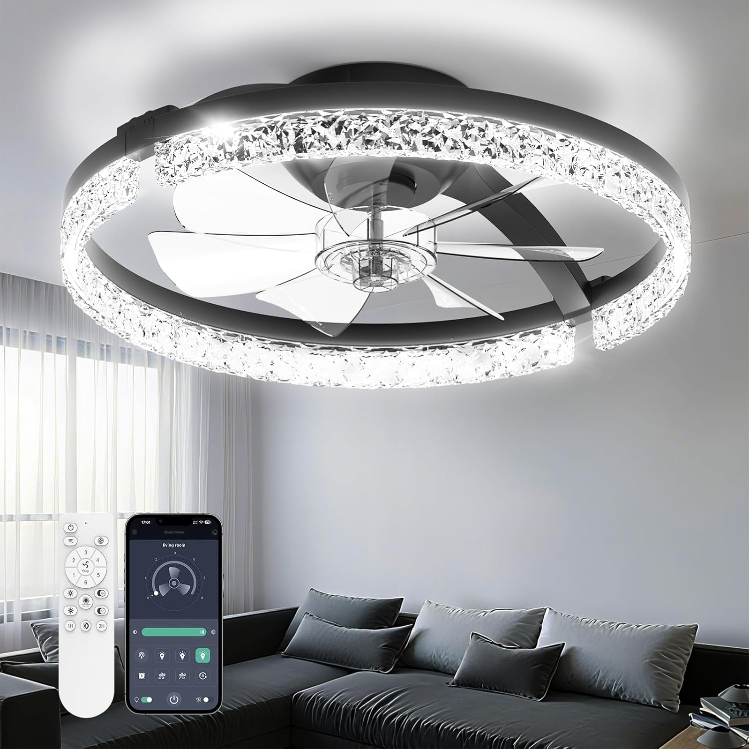 Ceiling Fan with Lights deal at Amazon