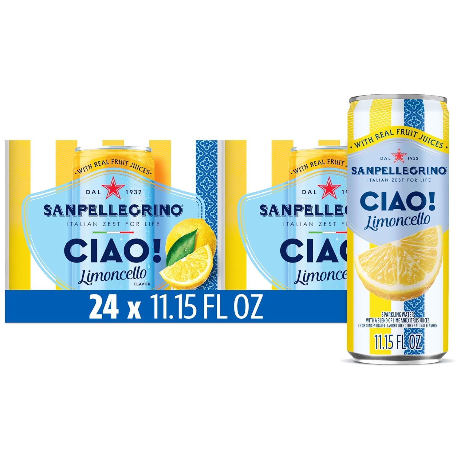 $10.96 Reg. $25.77 Sanpellegrino Ciao Limoncello Sparkling W deal at Amazon
