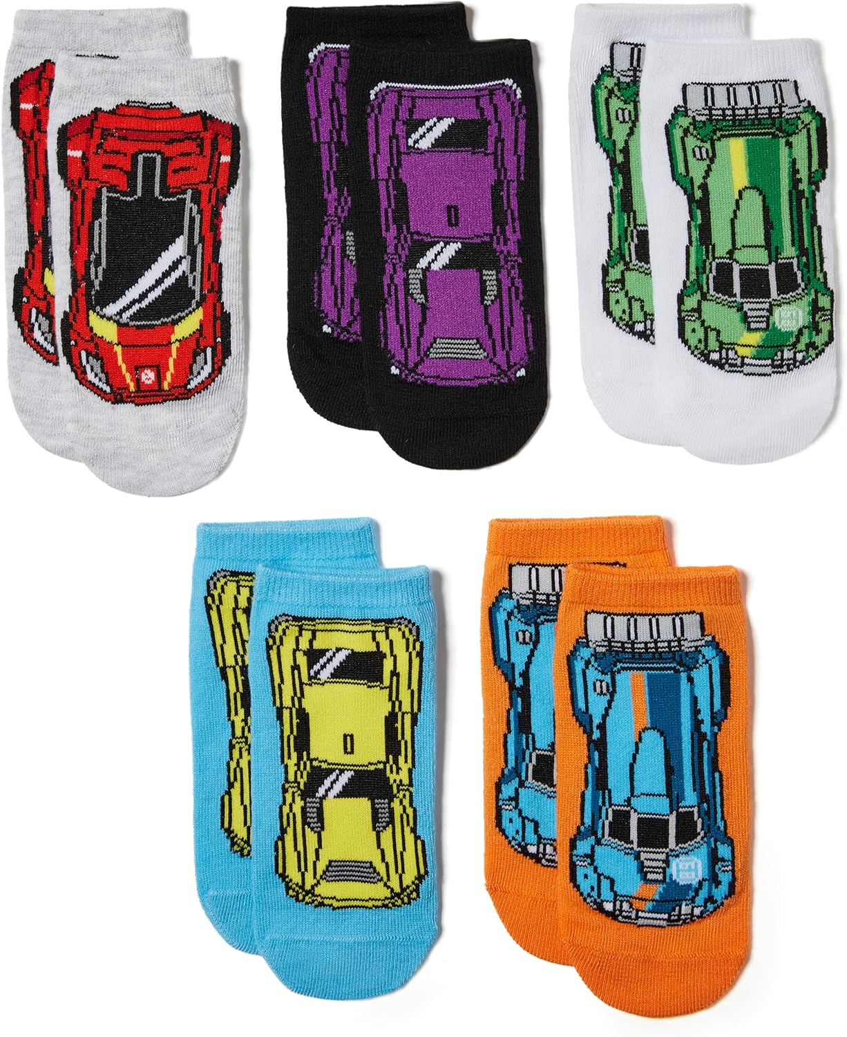 Hot Wheels Boys’ Race Car 5-Pack Shorty Socks on Amazon sale