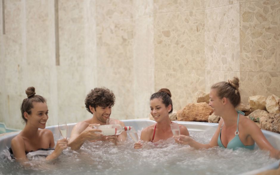 Inflatable Heated Hot Tub