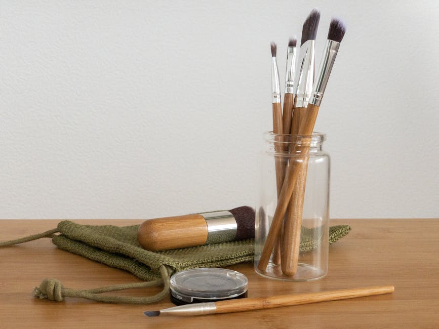2-piece makeup pouches in various colors on a Target shelf
