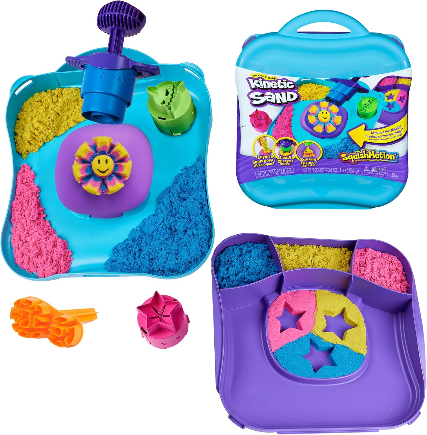 $7.96 Kinetic Sand SquishMotion Sensory Play Set at Amazon deal at Amazon