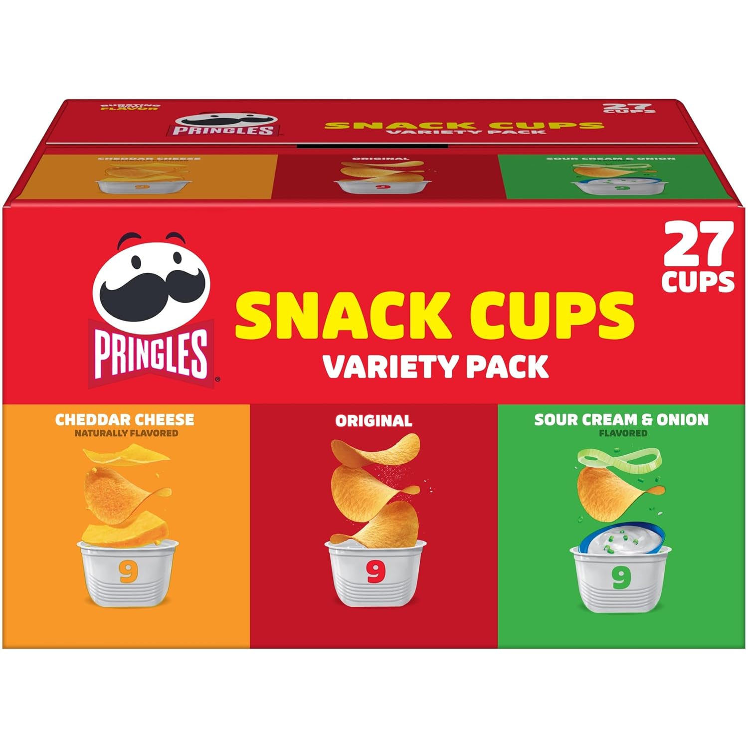 Pringles Snacks 27-Cup Variety Only $13.98 (Reg. $13.98) at Amazon