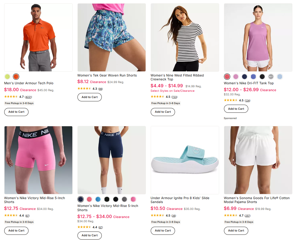 Kohl’s Clearance Sale: Save 50% with Extra 50% Off