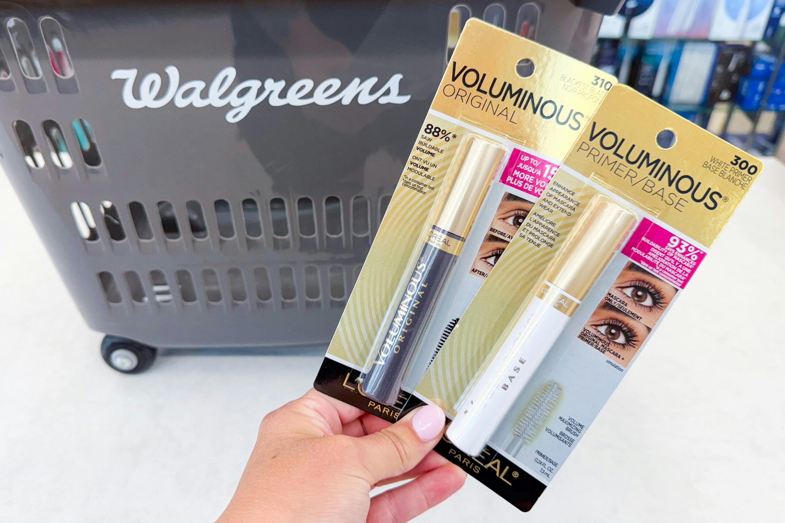 L’Oreal Voluminous Mascaras, as Low as Only $4.5 at Walgreens