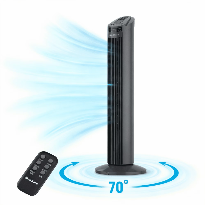 MaxKare 30″ Tower Fan Deal: Save $39.20 at Walmart