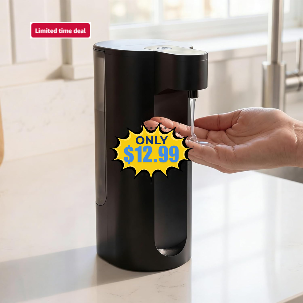 Automatic Soap Dispenser Touchless Deal: Save 50%