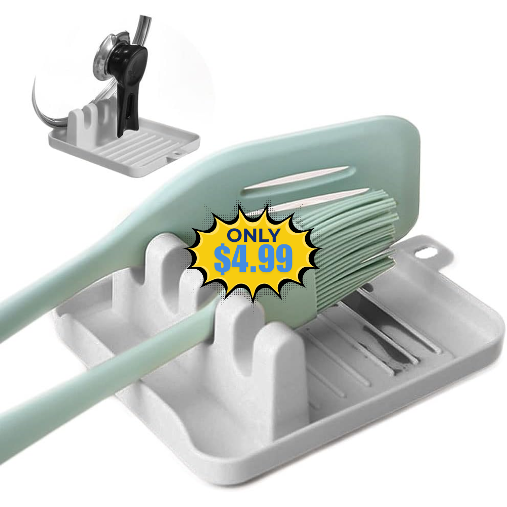 1 Pack Spoon Rest with Drip Pad Deal: Save with Promo Code