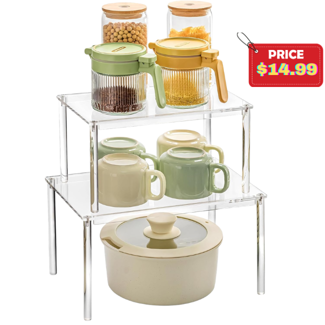 Acrylic Cabinet Organizer Deal: Save 50%