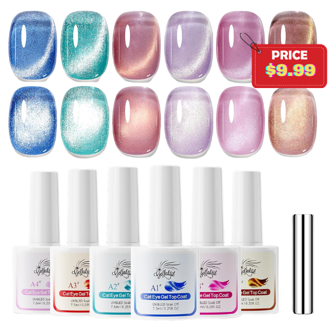 Cat Eye Gel Polish Kit Sale: Save 50%