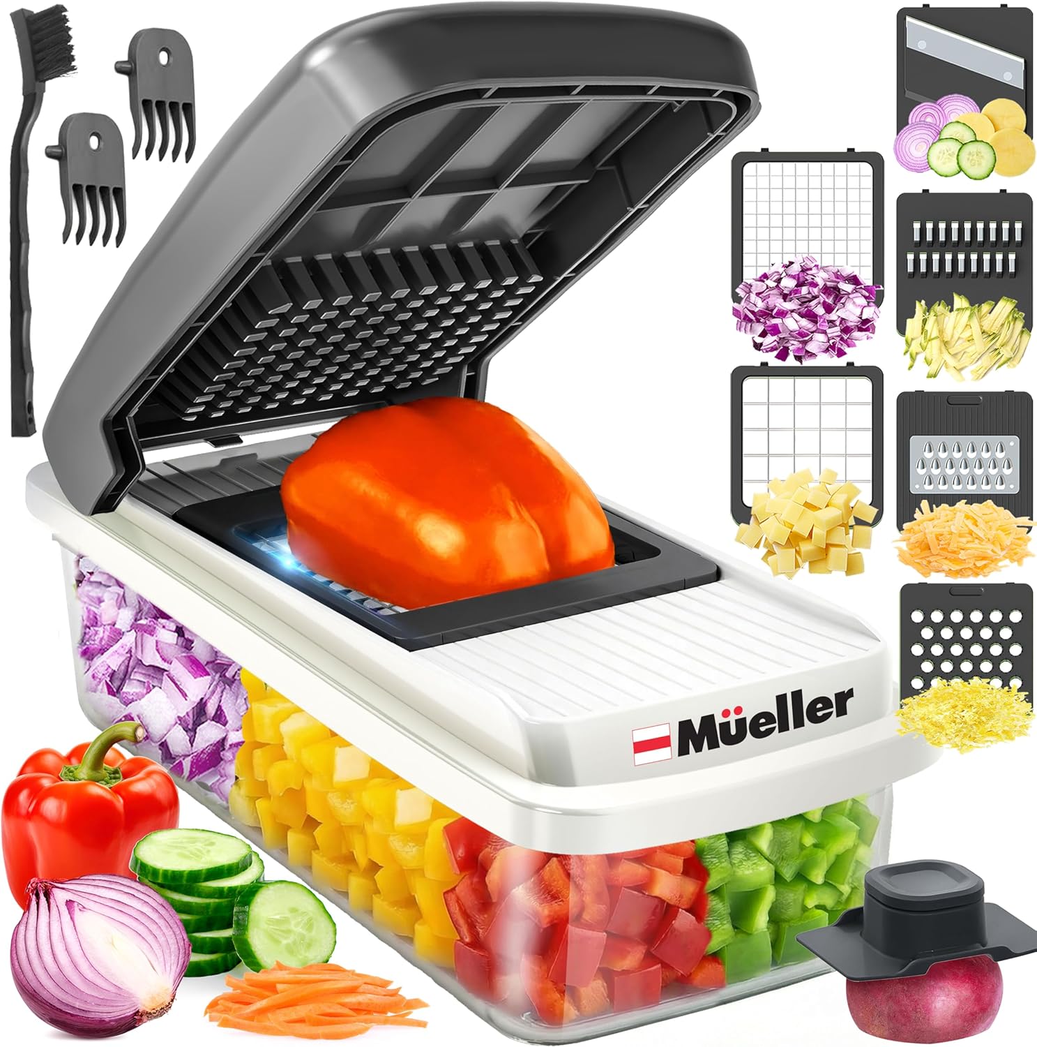 Mueller Vegetable Chopper Only $20.87 (Reg. $34.99) at Amazon
