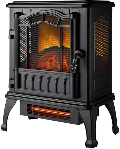Mainstays 3D Electric Stove Heater Only $13 (Reg. $25) at Walmart