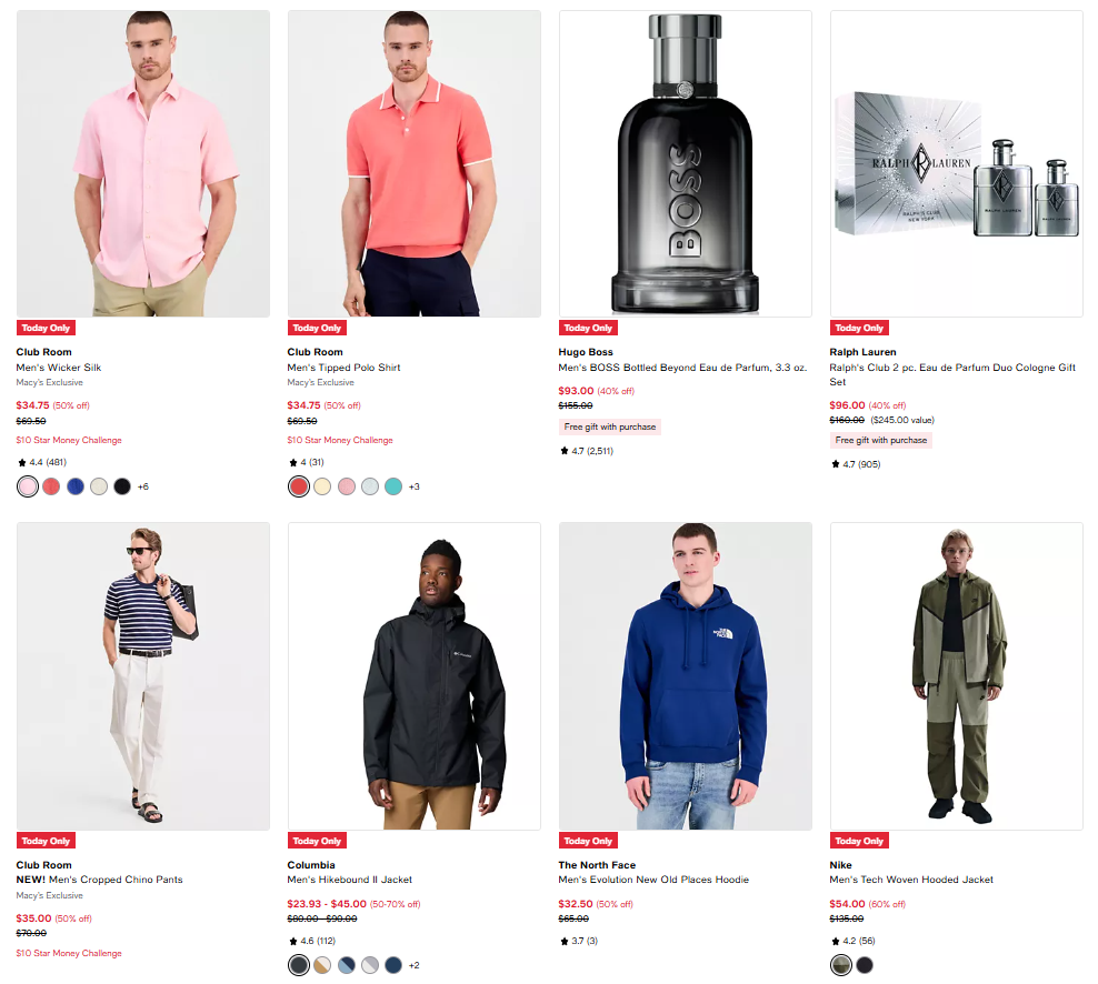 Macy’s Father’s Day Flash Sale: Up to 65% Off