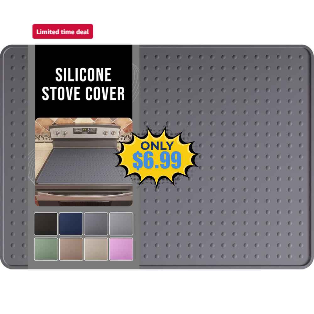 Silicone Stove Top Cover Deal: Save 30%