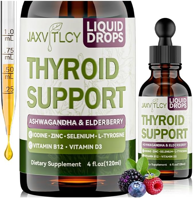 JAXVITLCY Thyroid Support Drops Only $19.95 (Reg. $19.95) at Amazon