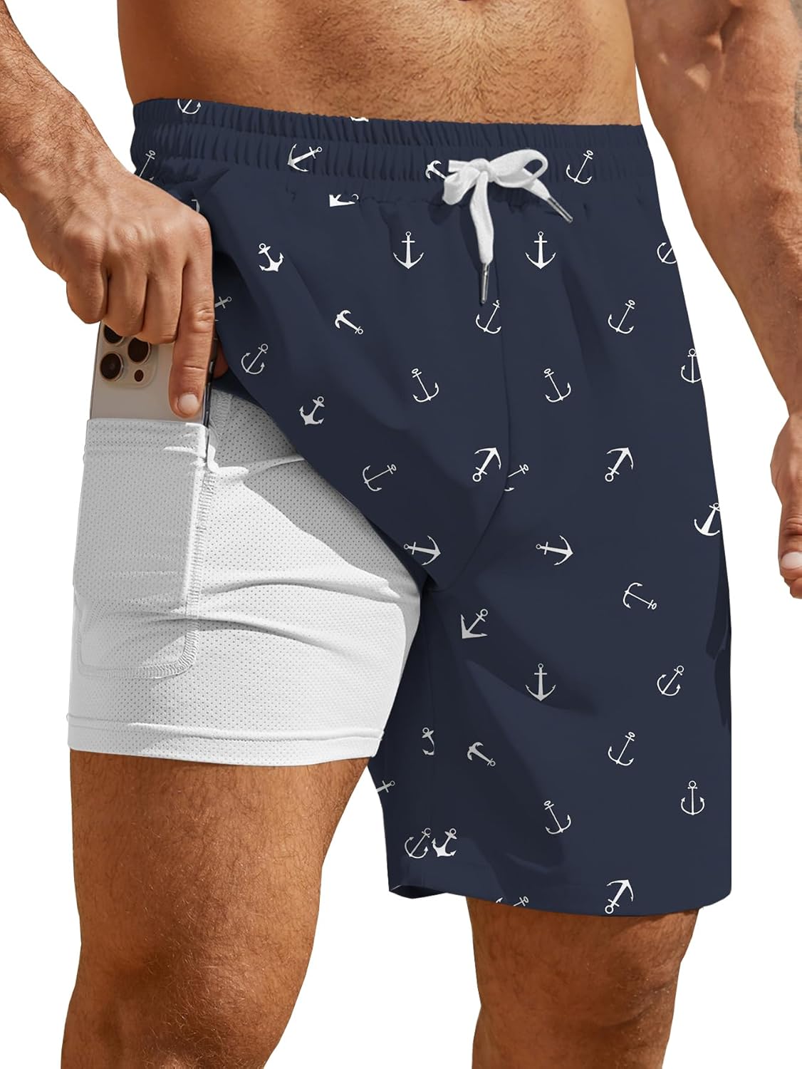Hardaddy Men’s Swim Trunks with Compression Liner Just $23.49