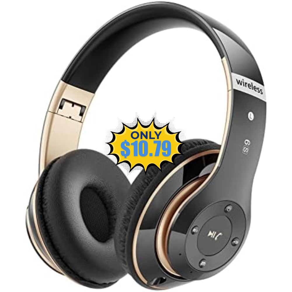 Bluetooth Headphones Over Ear Deal: Save 27%