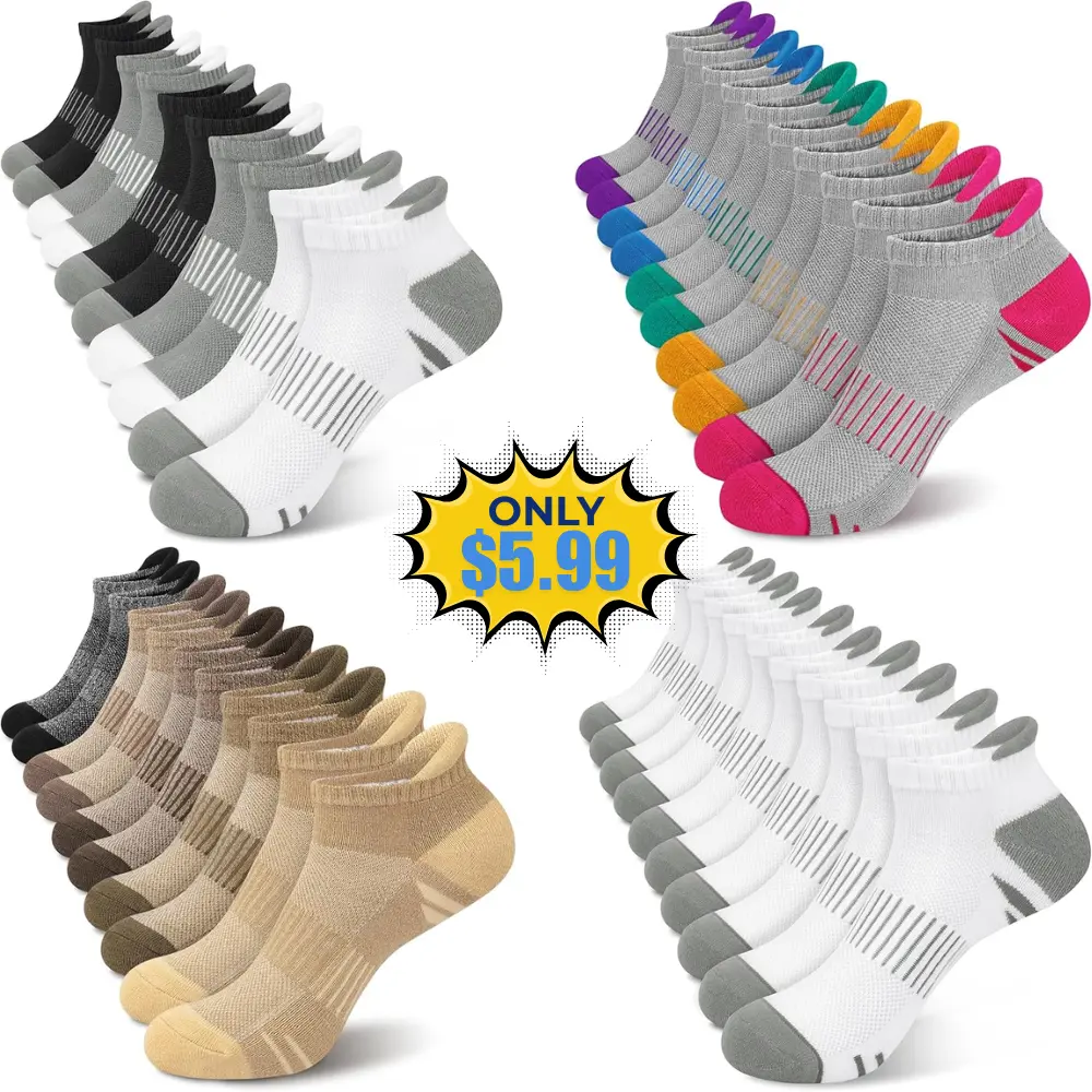 YSense Ankle Socks Deal: Save 23%