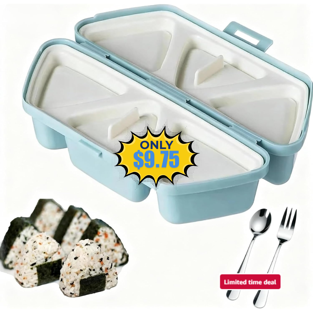6 in 1 Onigiri Mold Deal: Save 50%