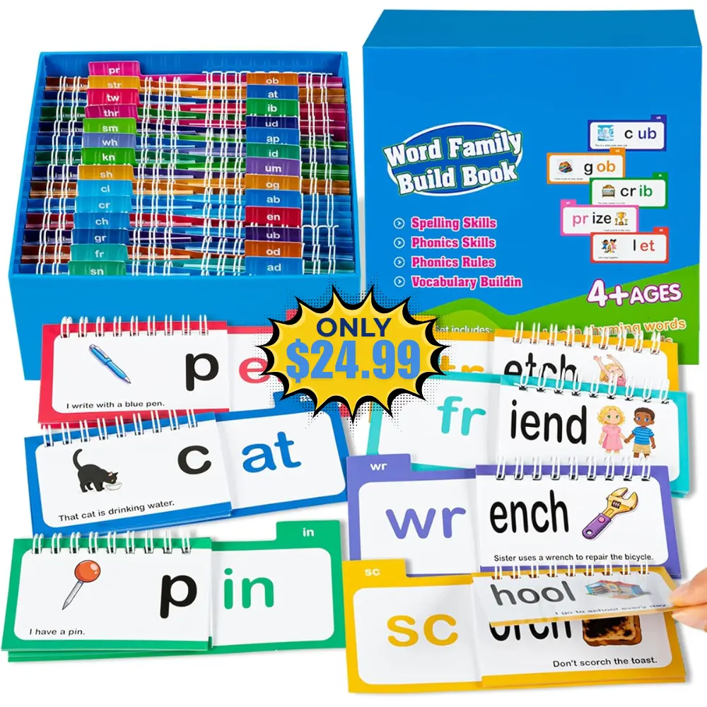 Aelend Phonics Flash Cards Coupon: Save $25