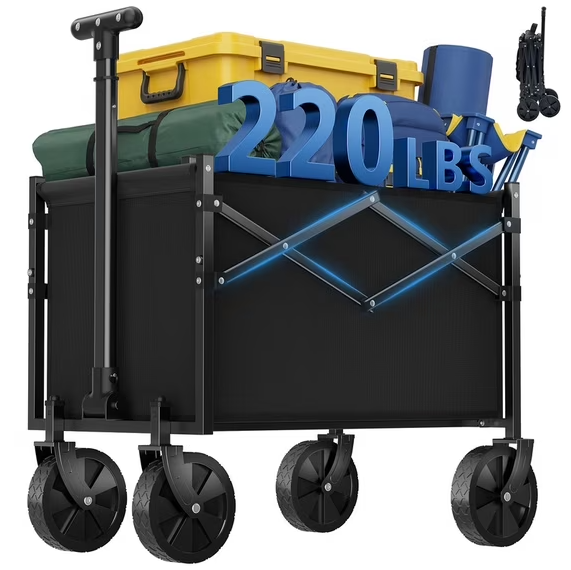 Gianna Small Folding Collapsible Wagon for ONLY $22.99 at Walmart