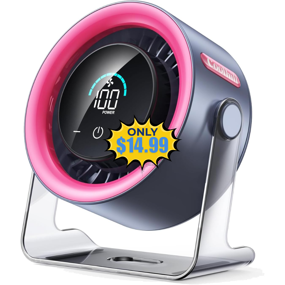 USB Desk Fan Deal: Save with Promo Code
