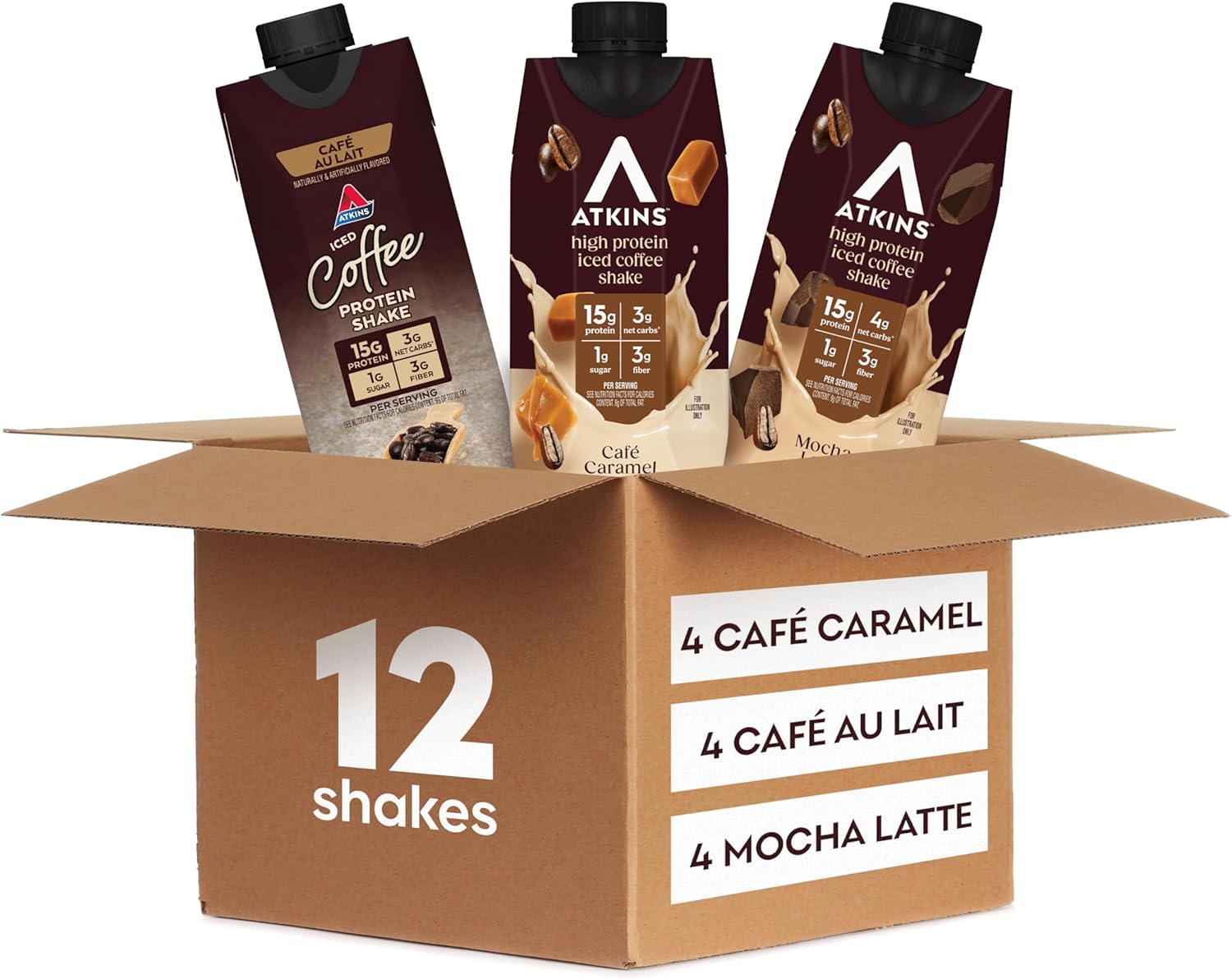 $15.77 Reg $25.99 Atkins Coffee Only $16.6 (Reg. $25.99) at Amazon