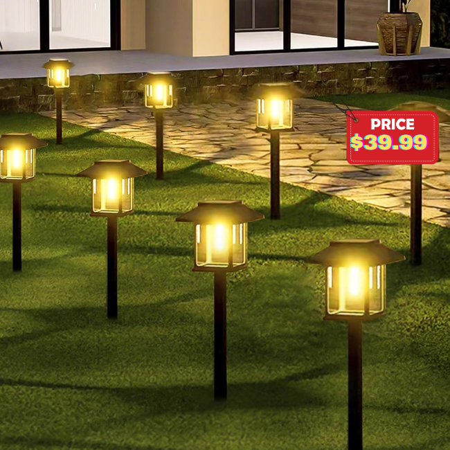 16-Pack Solar Outdoor Lights Deal: Save 43%