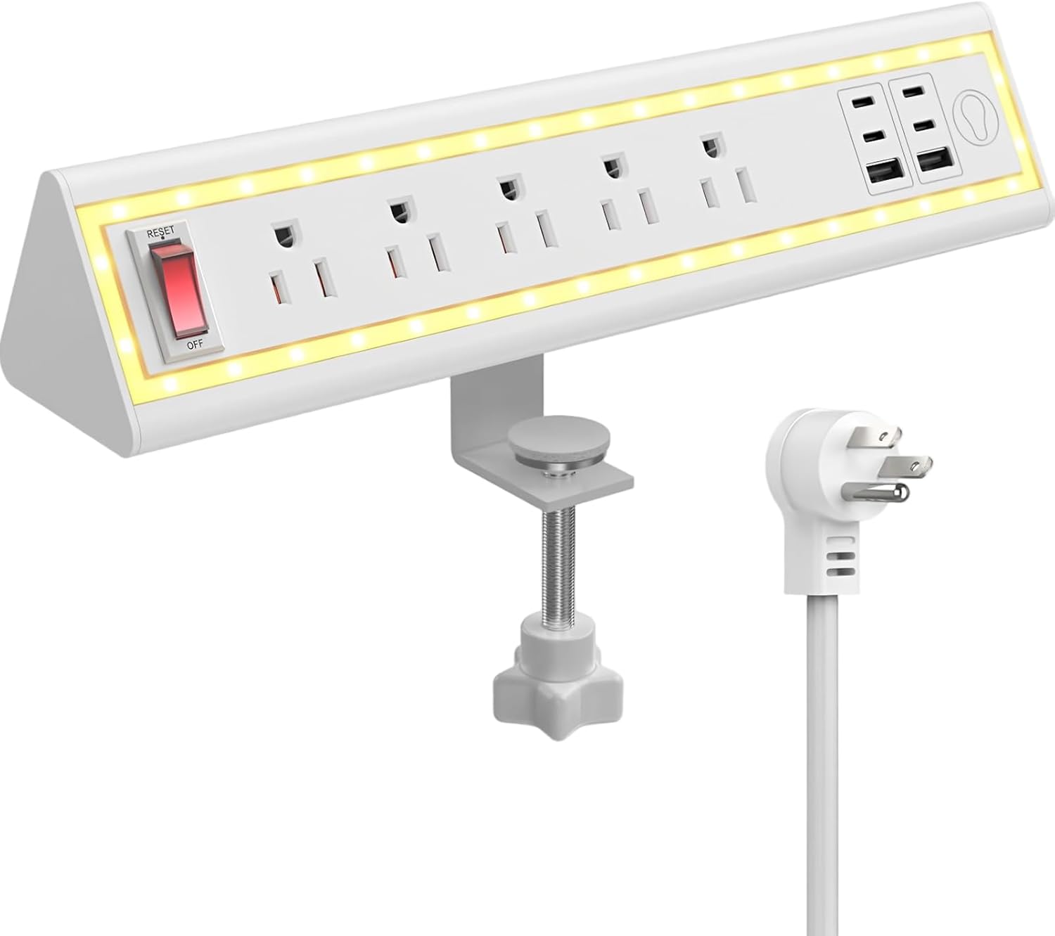 NYYTGE Desk Clamp Power Strip Only $30.99 (Reg. $36.39) at Amazon