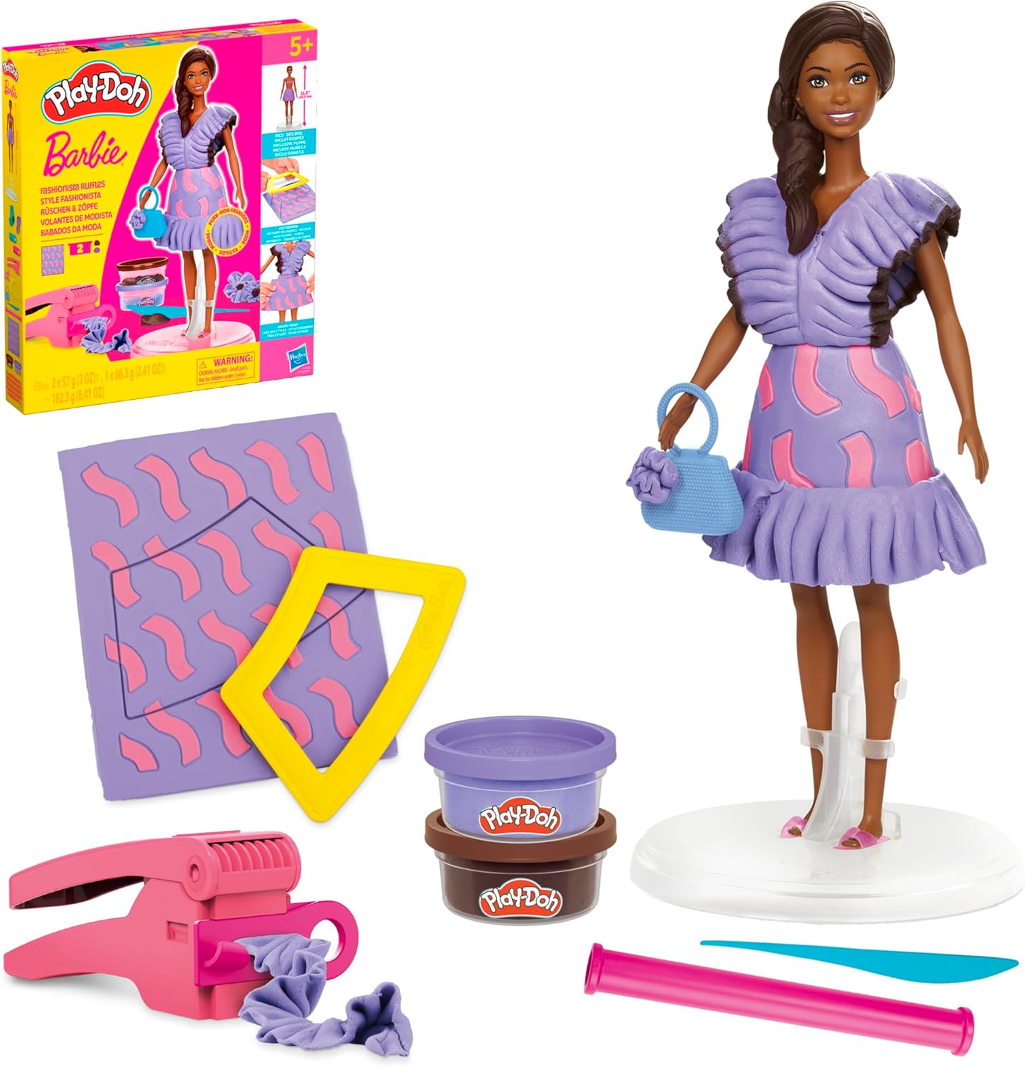 Play-Doh Barbie Fashionista Ruffles Set – Just Only $9.93 at Amazon