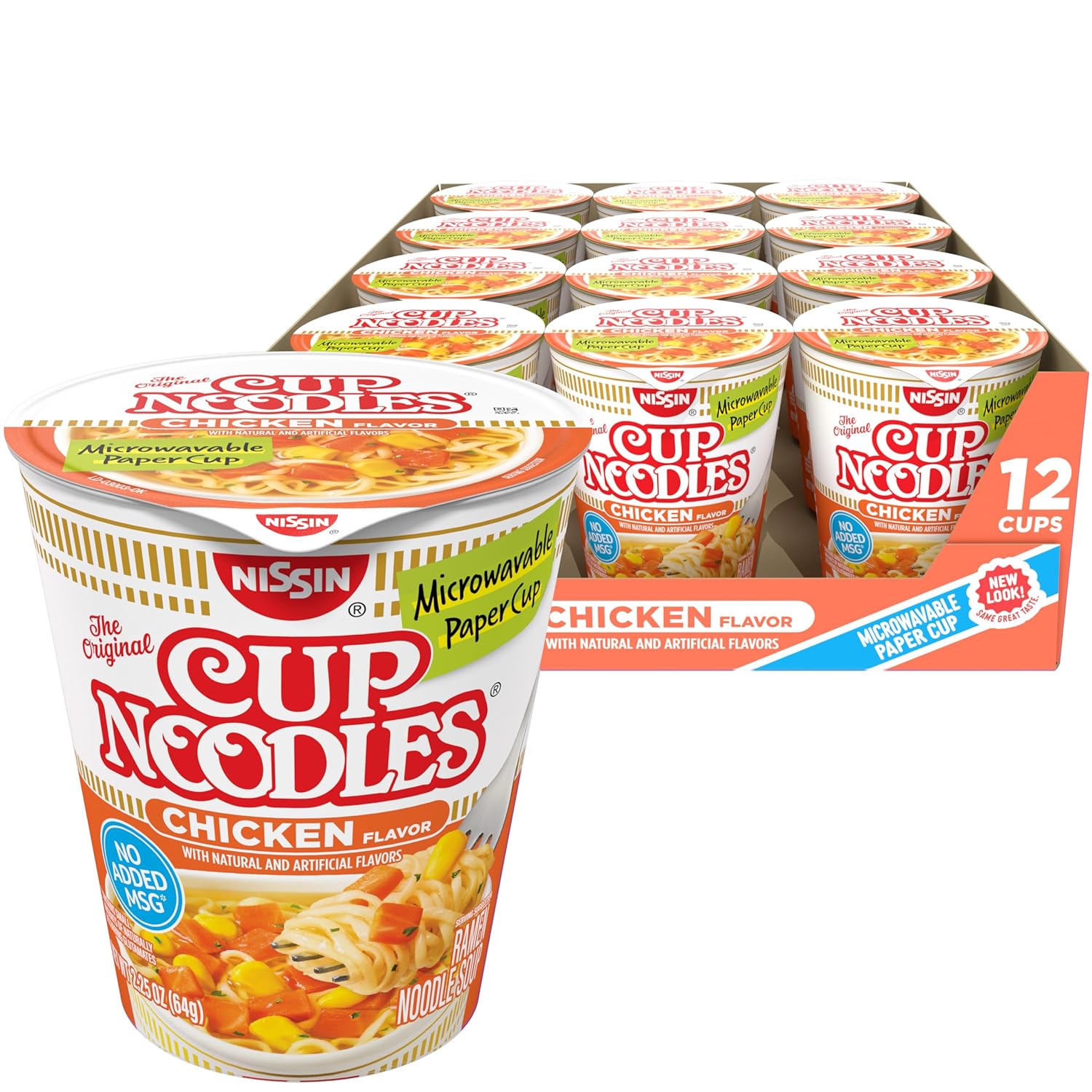 Nissin Cup Noodles Ramen Noodle Only $10.06 (Reg. $10.06) at Amazon
