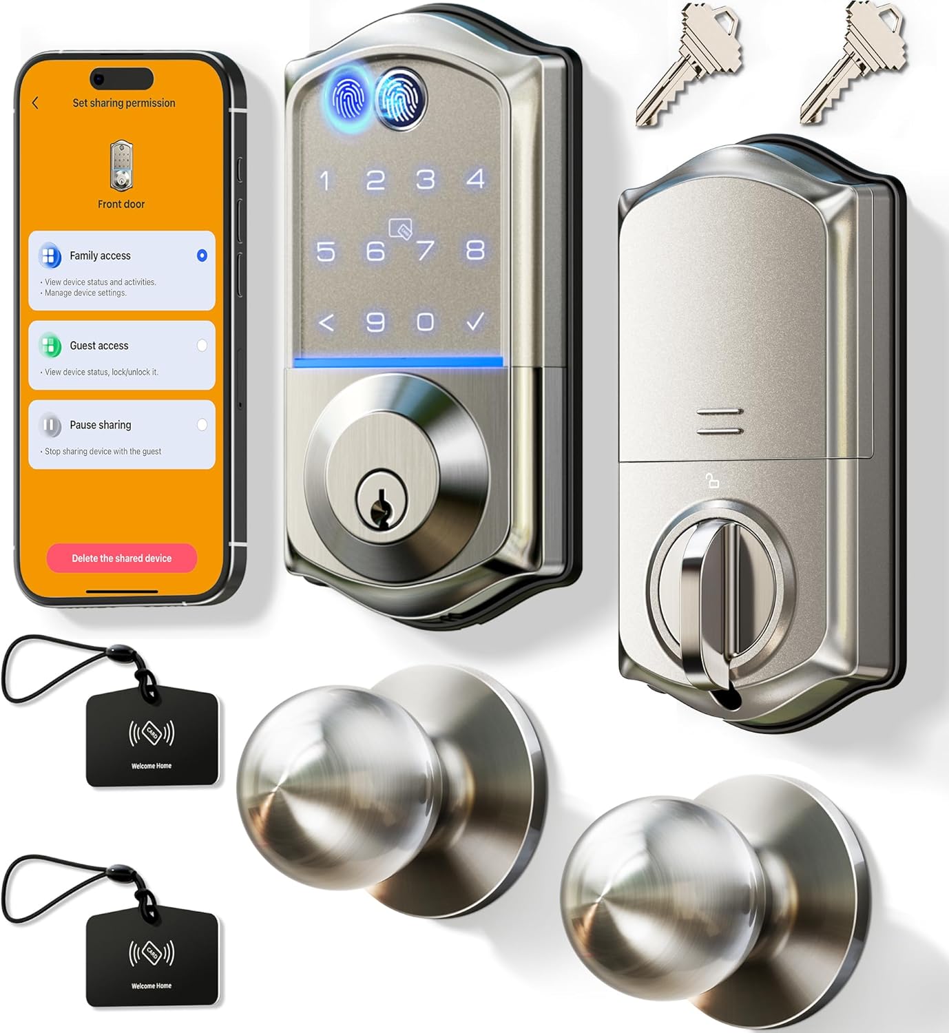 Veise VE017-K Fingerprint Smart Only $79.99 (Reg. $109.99) at Amazon