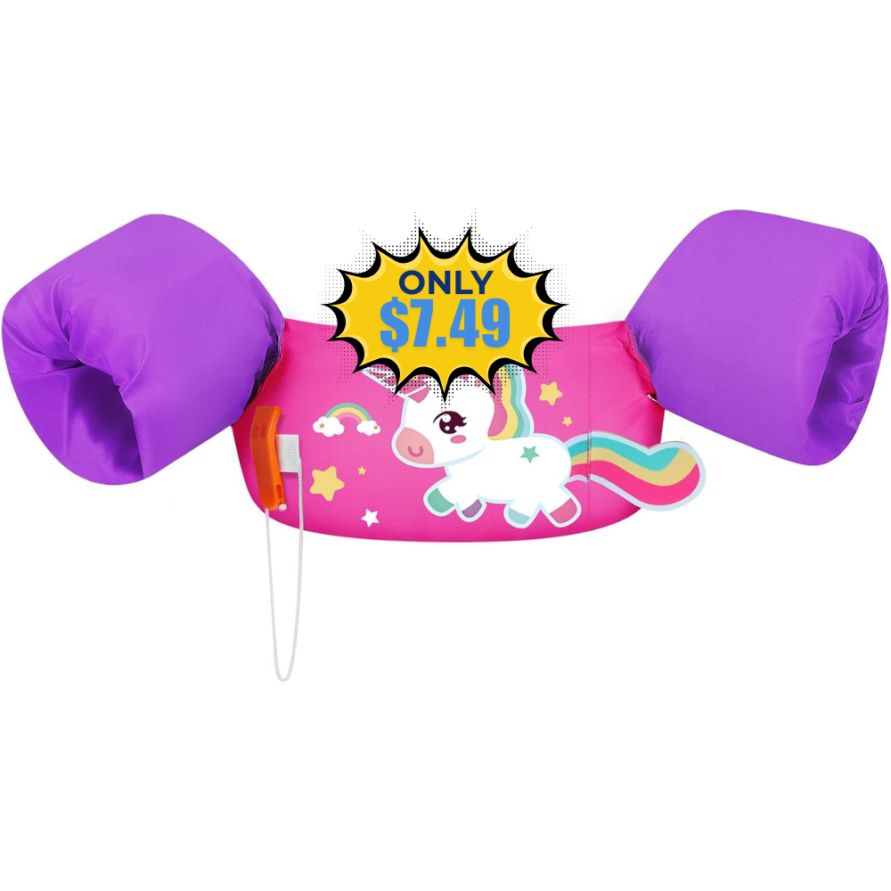 HeySplash Swim Vest for Kids Deal: Save with Promo Code