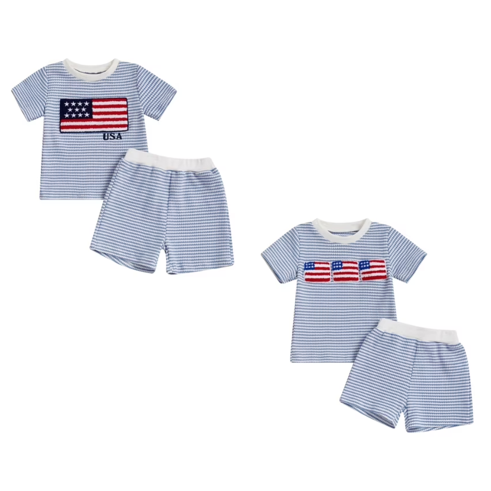 Loicainy Toddler Baby Boy 4th of July Clothes Set Deal: Save $7.12 at Walmart