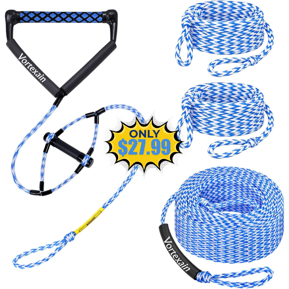 75ft Wakeboard Rope with Handle Deal: Save $12