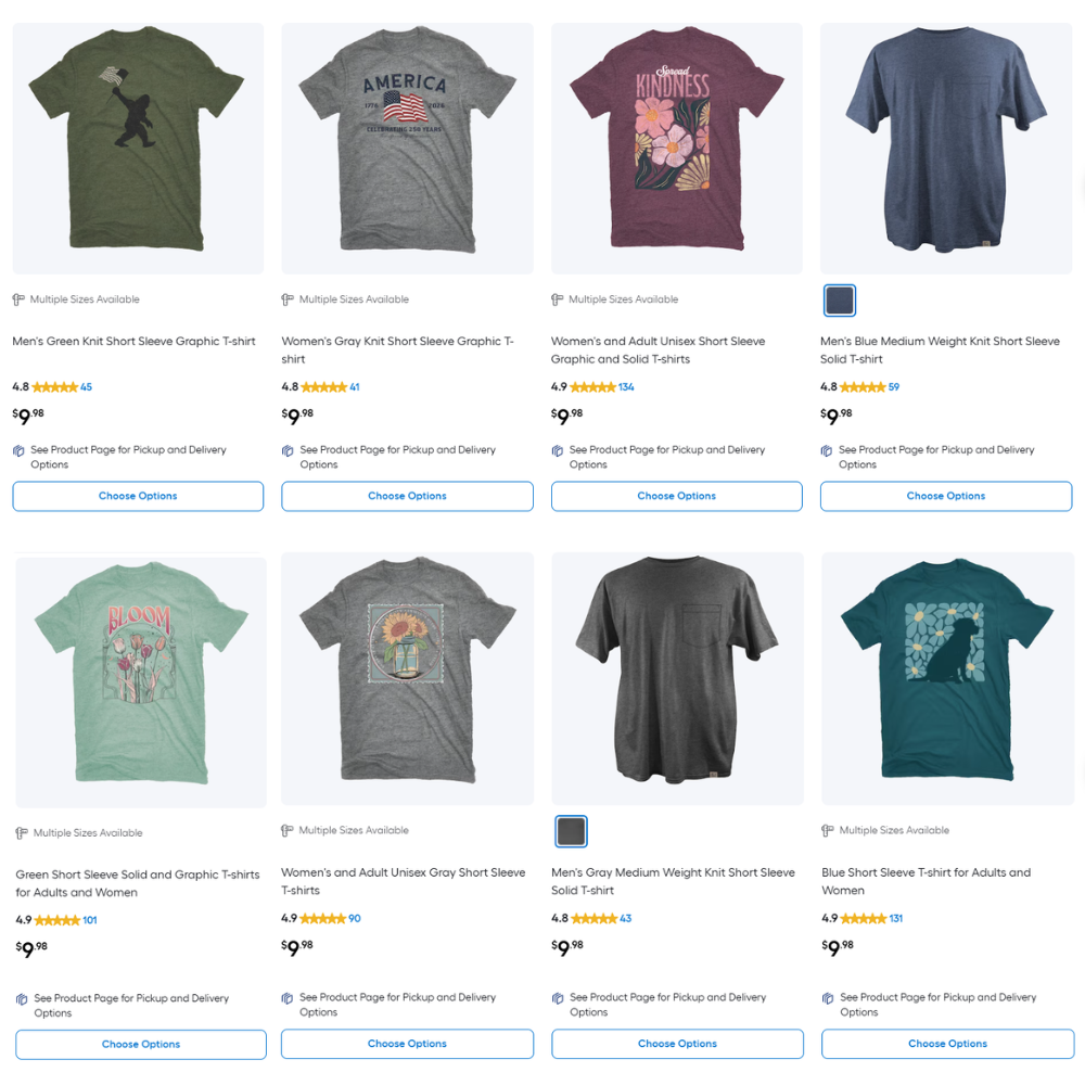 Men’s & Women’s Graphic T-shirt Deal at Lowe’s: FROM $9.98