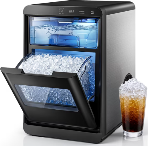Walmart Home Pick: Simzlife Nugget Ice Maker Countertop 44lb deal at Walmart