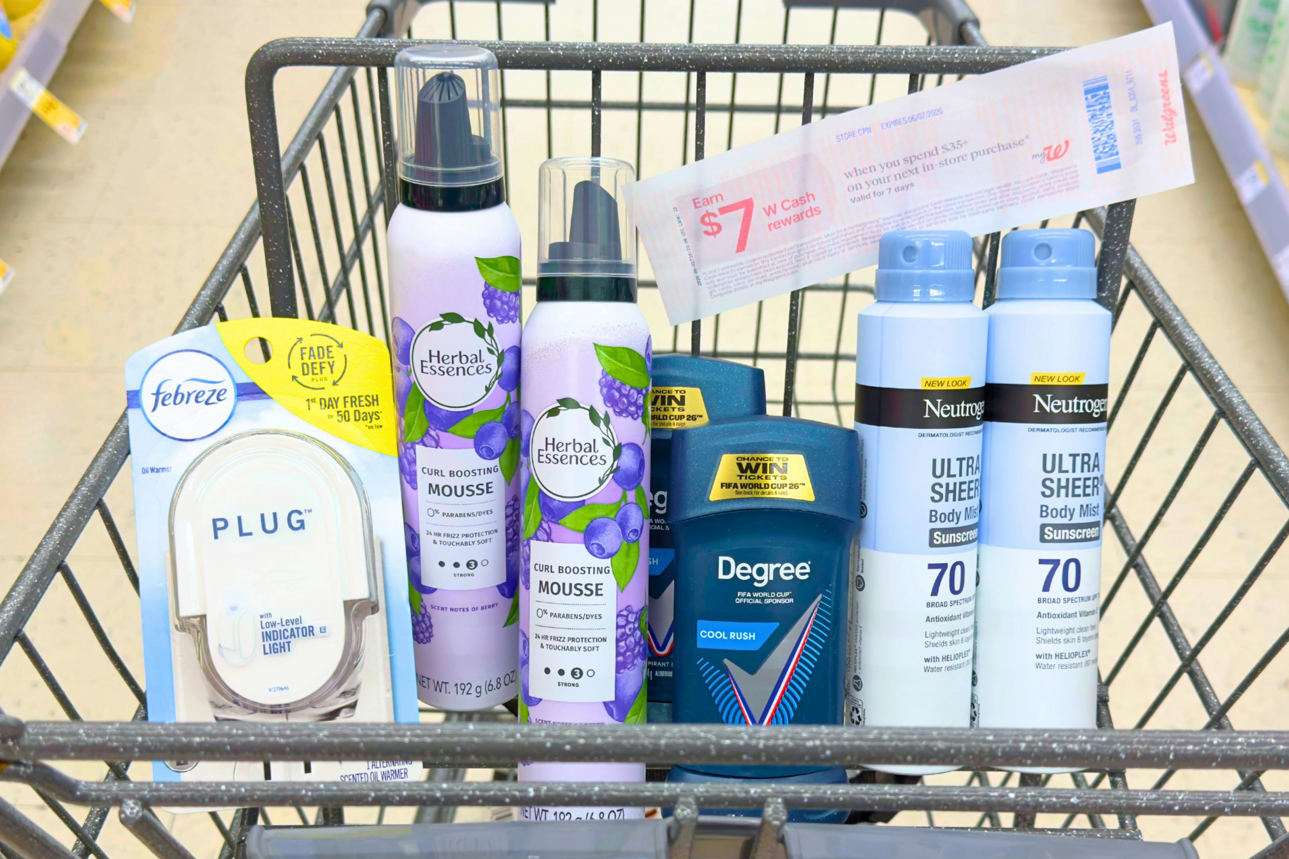 $56 Walgreens Haul For $2: Degree, Neutrogena Only $56 at Walgreens