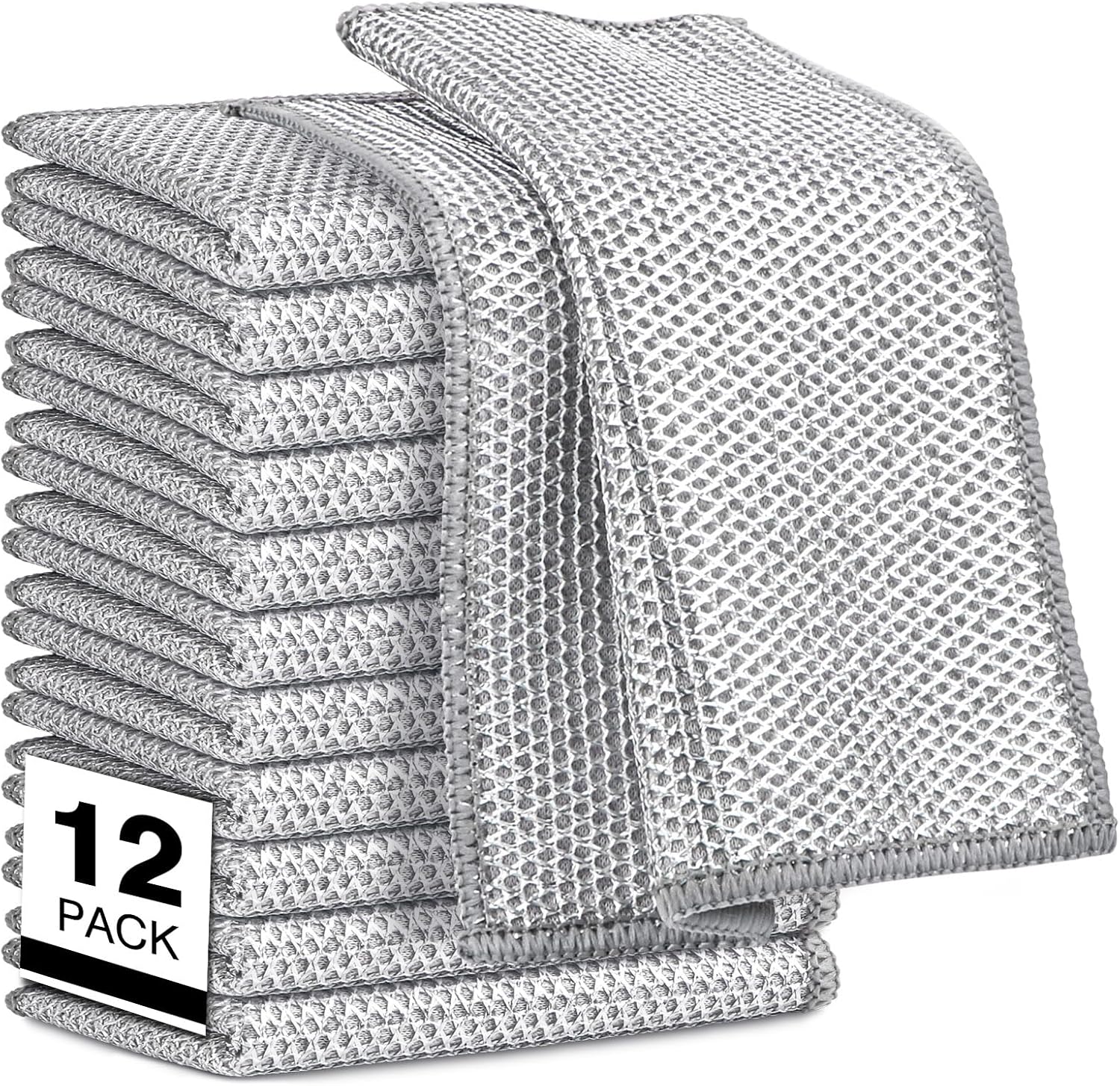 12-pack of Non-Scratch Wire Dishcloths Only deal at Amazon