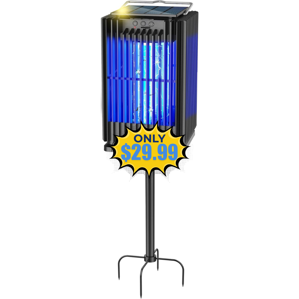 Solar Bug Zapper Outdoor Deal: Save 44%
