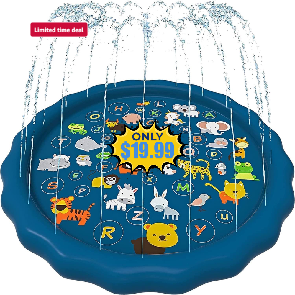 SplashEZ 3-in-1 Splash Pad Deal: Save 50%